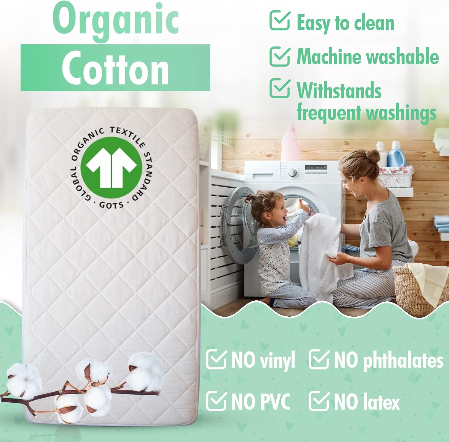 GOTS and OEKO-TEX Crib Mattress Protectors: Certifications Decoded for First-Time Buyers